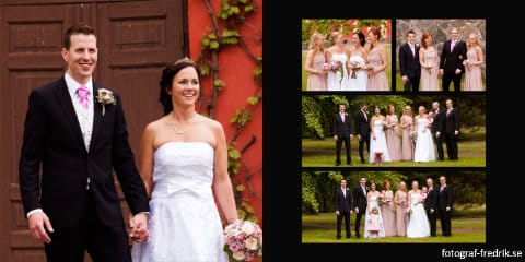 Brudpar Mikaela & Fredrik